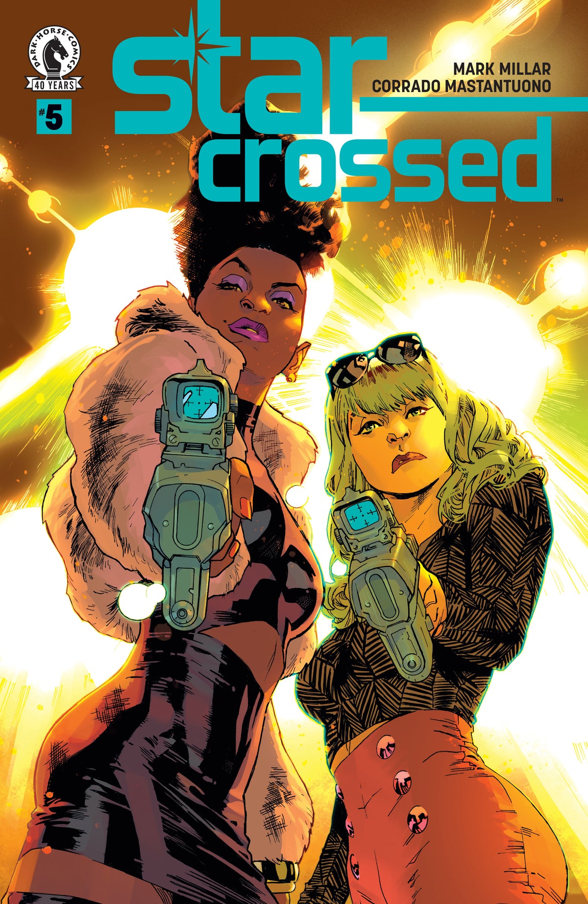 Cover of Star-Crossed #5 (CVR A) (Stuart Immonen), cover art by Stuart Immonen