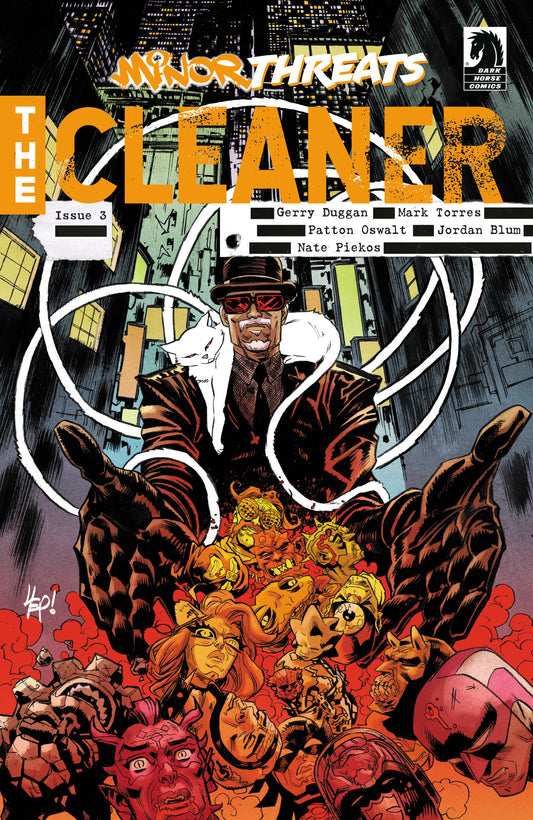 Cover of Minor Threats: The Cleaner #3 (CVR A) (Scott Hepburn), cover art by Scott Hepburn