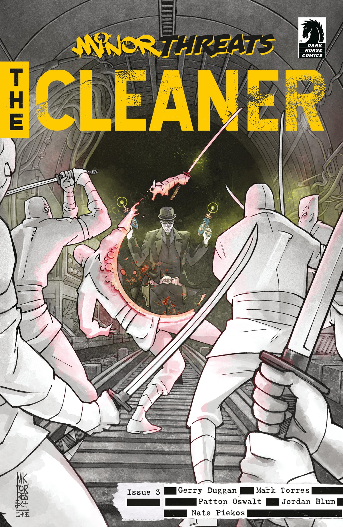 Cover of Minor Threats: The Cleaner #3 (CVR B) (Mark Torres), cover art by Mark Torres