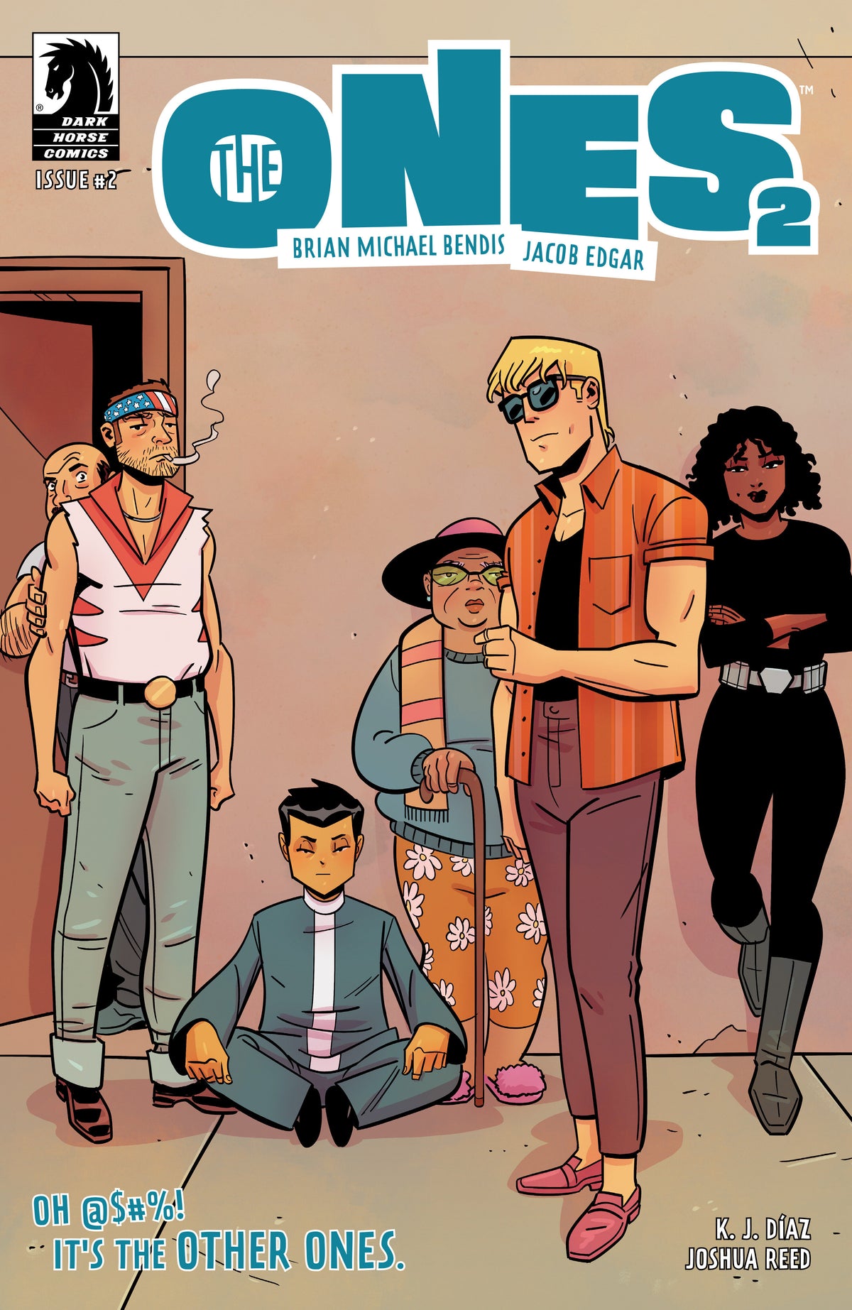 Cover of The Ones II: The Other Ones #2 (CVR A) (Jacob Edgar), cover art by Jacob Edgar