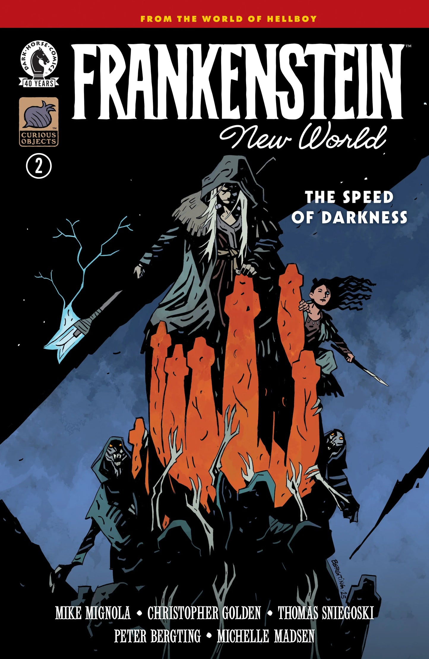 Frankenstein: New World--The Speed of Darkness #2 (CVR A) (Peter Bergting) ---- 76156801564500211