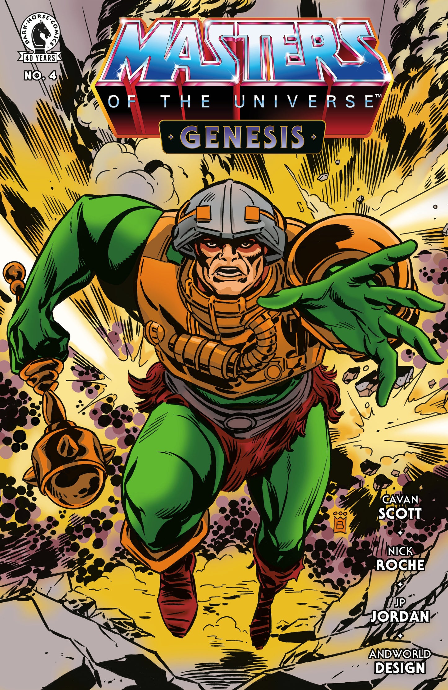 Masters of the Universe: Genesis #4 (CVR A) (Mark Buckingham)