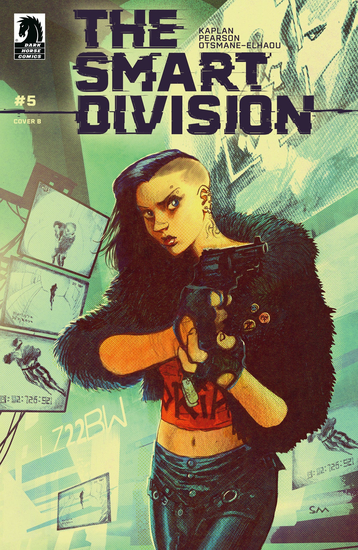 Cover of The Smart Division #5 (CVR B) (Stipan Morian), cover art by Stipan Morian