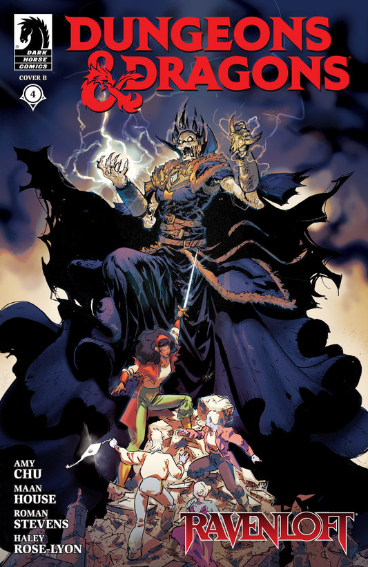 Cover of Dungeons & Dragons: Ravenloft #4 (CVR B) (Riley Rossmo), cover art by Riley Rossmo
