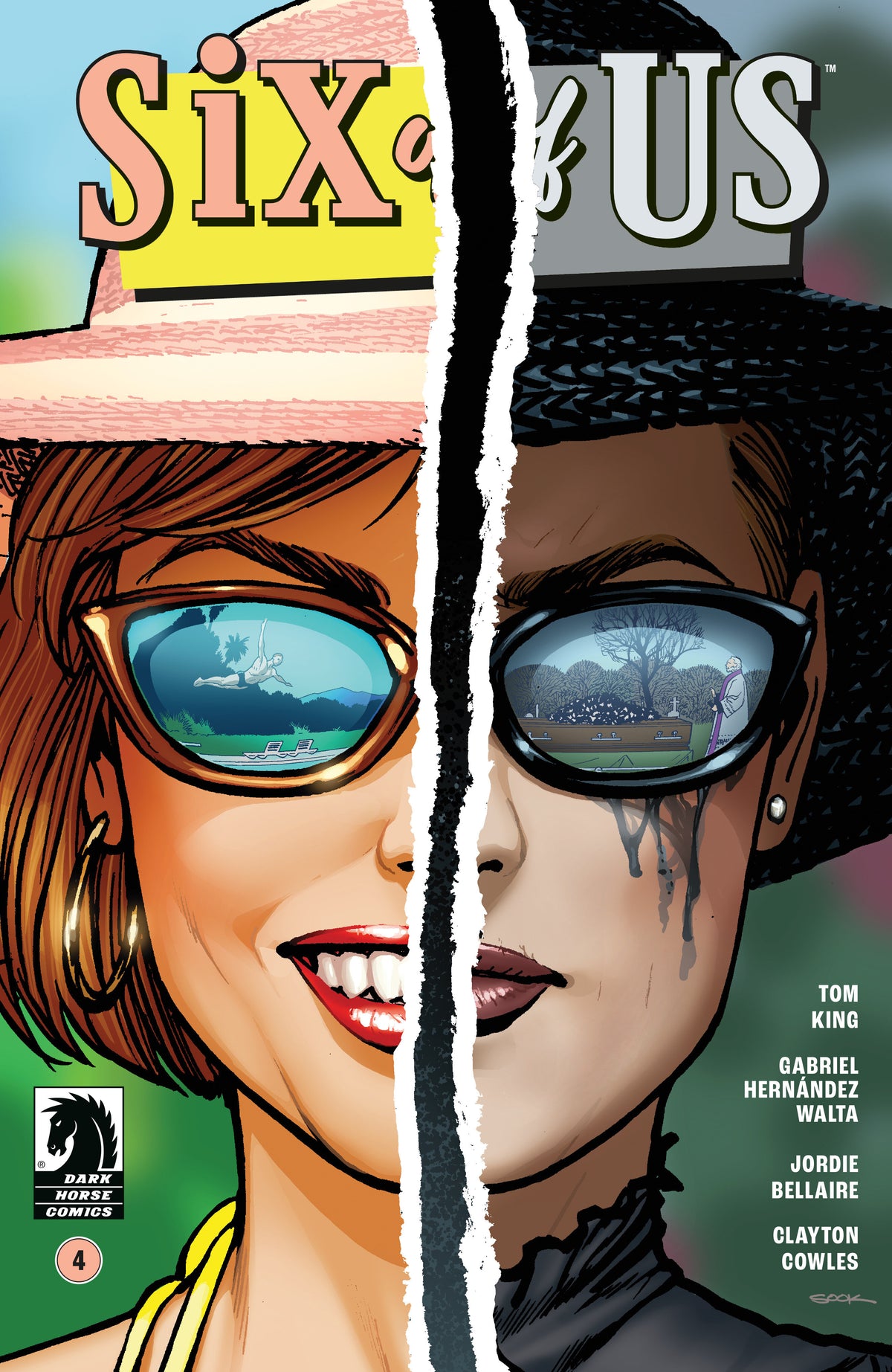 Cover of Six of Us #4 (CVR B) (Ryan Sook), cover art by Ryan Sook