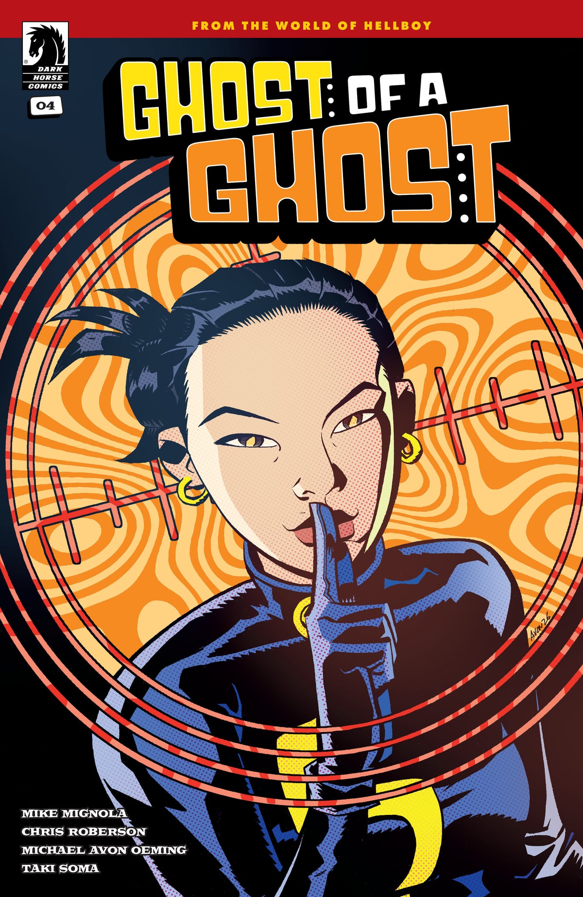 Cover of Ghost of a Ghost #4 (CVR A) (Michael Avon Oeming), cover art by Michael Avon Oeming