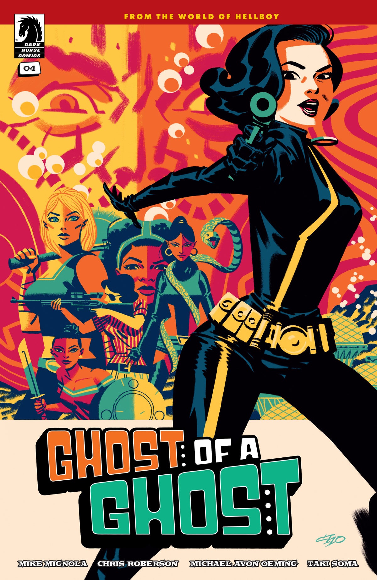 Cover of Ghost of a Ghost #4 (CVR B) (Michael Cho), cover art by Michael Cho