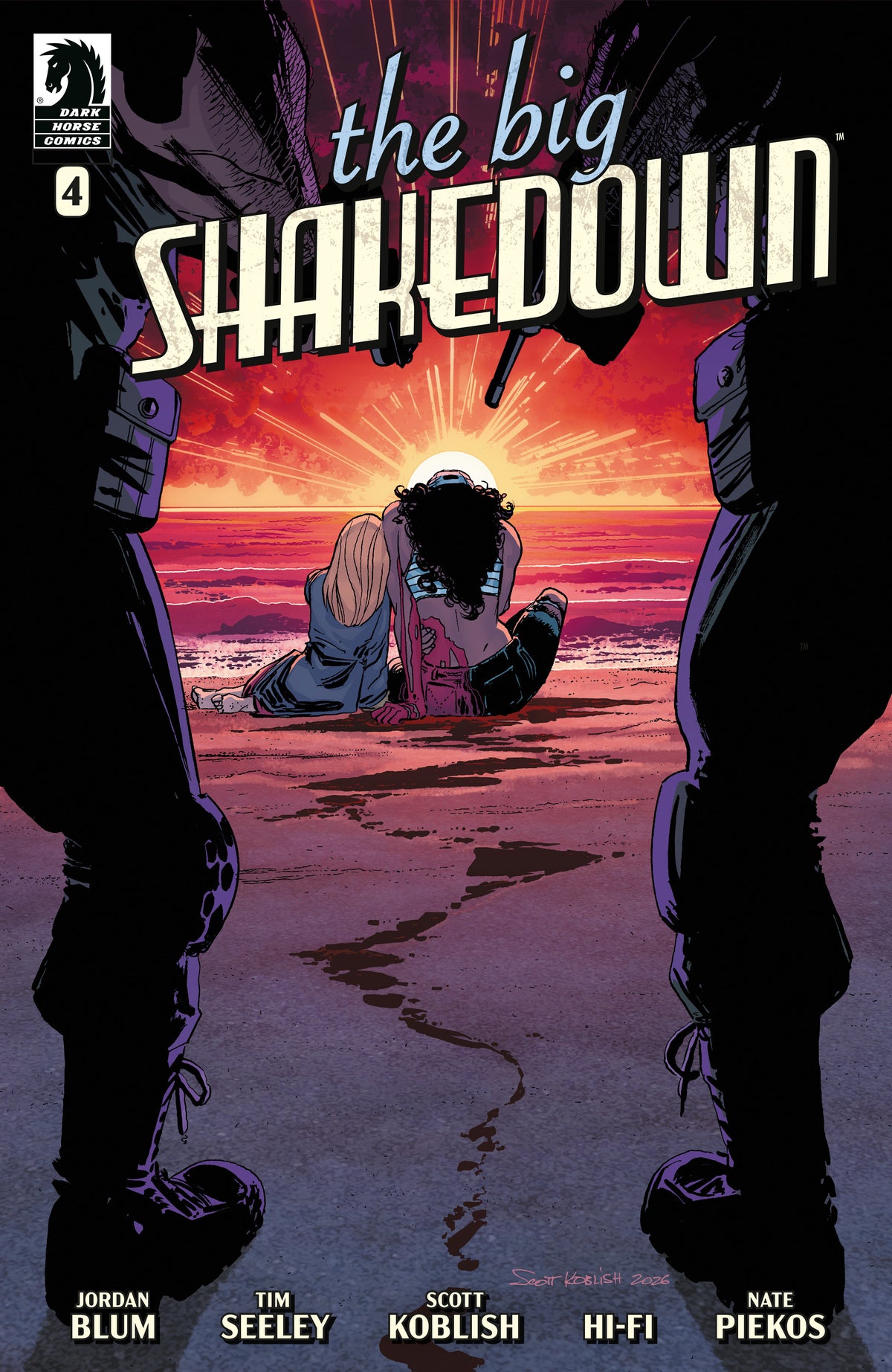 Cover of The Big Shakedown #4 (CVR A) (Scott Koblish), cover art by Scott Koblish