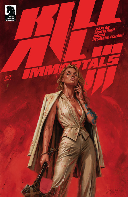 Cover of Kill All Immortals III #4 (CVR B) (Jordan Knight), cover art by Jordan Knight