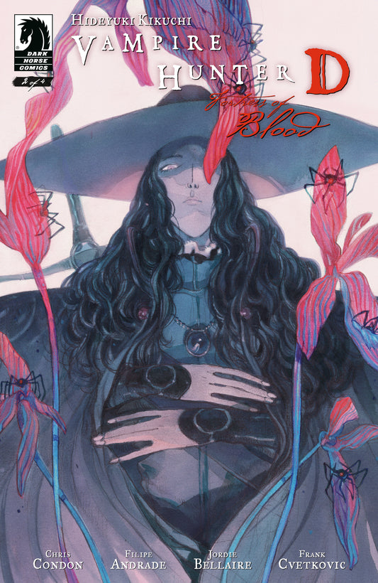 Cover of Vampire Hunter D: Fortress of Blood #2 (CVR A) (Filipe Andrade), cover art by Filipe Andrade