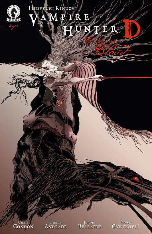 Cover of Vampire Hunter D: Fortress of Blood #2 (CVR B) (Emma Rios), cover art by Emma Rios