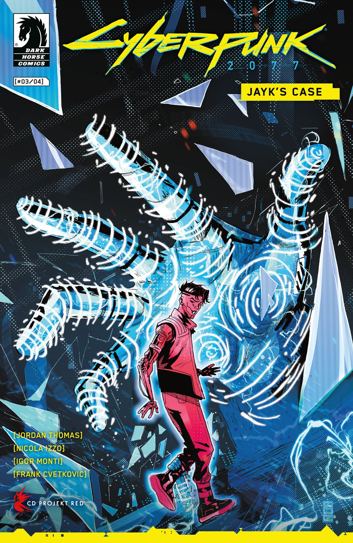 Cover of Cyberpunk 2077: Jayk's Case #3 (CVR A) (Nicola Izzo), cover art by Nicola Izzo