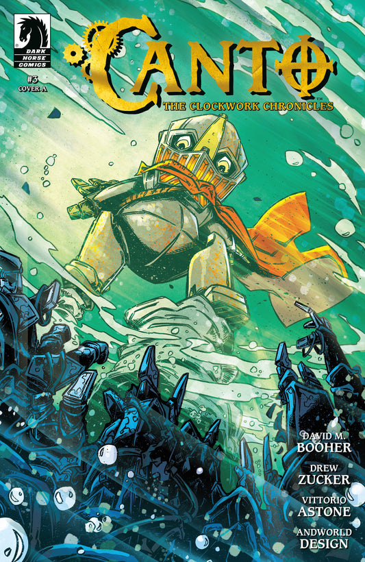Cover of Canto: The Clockwork Chronicles #3 (CVR A) (Drew Zucker), cover art by Drew Zucker