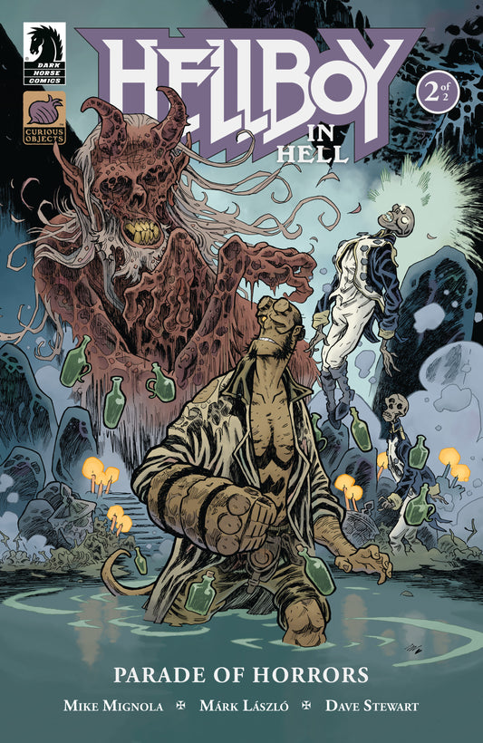 Cover of Hellboy in Hell: Parade of Horrors #2 (CVR A) (Márk Lászlo), cover art by Márk Lászlo