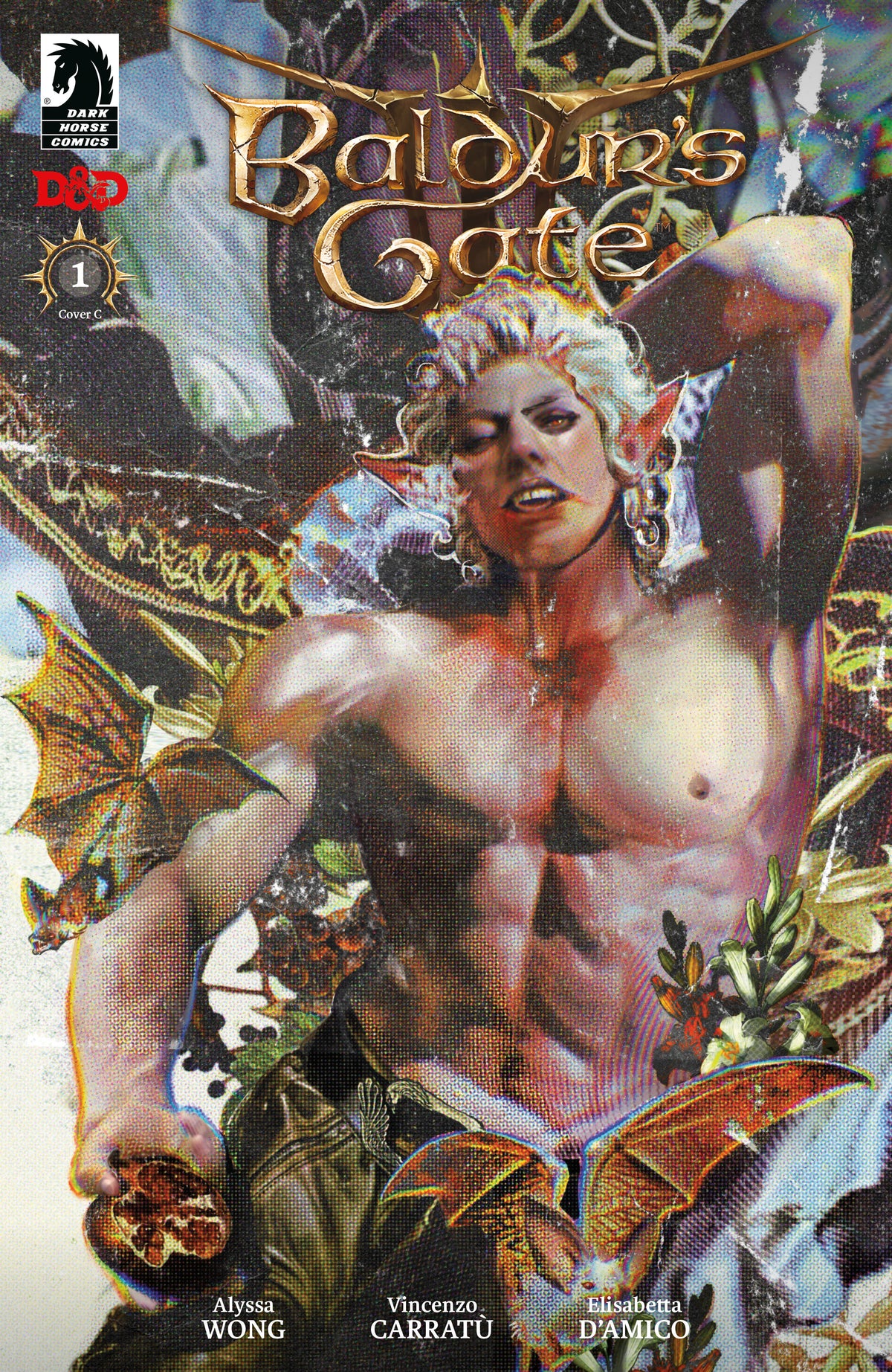 Cover of Baldur's Gate III #1 (CVR C) (Angela Wu), cover art by Angela Wu
