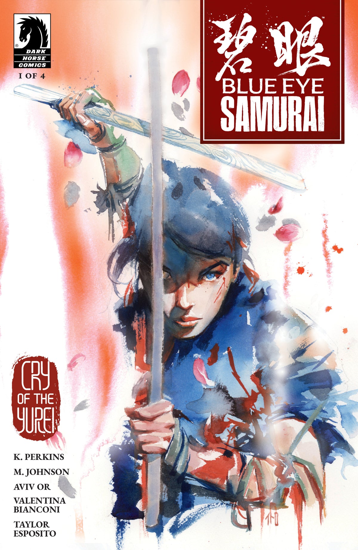 Cover of Blue Eye Samurai: Cry of the Yurei #1 (CVR B) (Ito), cover art by Ito