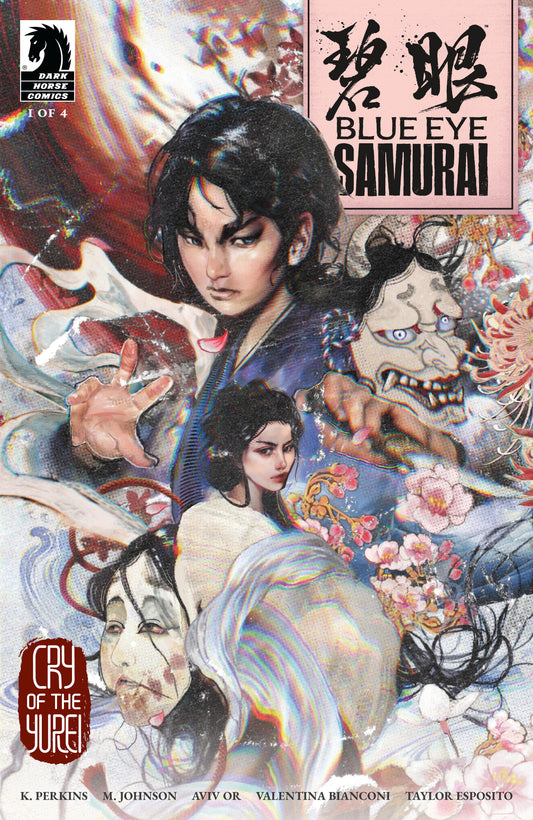 Cover of Blue Eye Samurai: Cry of the Yurei #1 (CVR C) (Angela Wu), cover art by Angela Wu