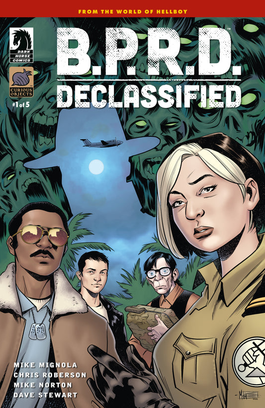 Cover of B.P.R.D.: Declassified #1 (CVR A), cover art by Mike Norton