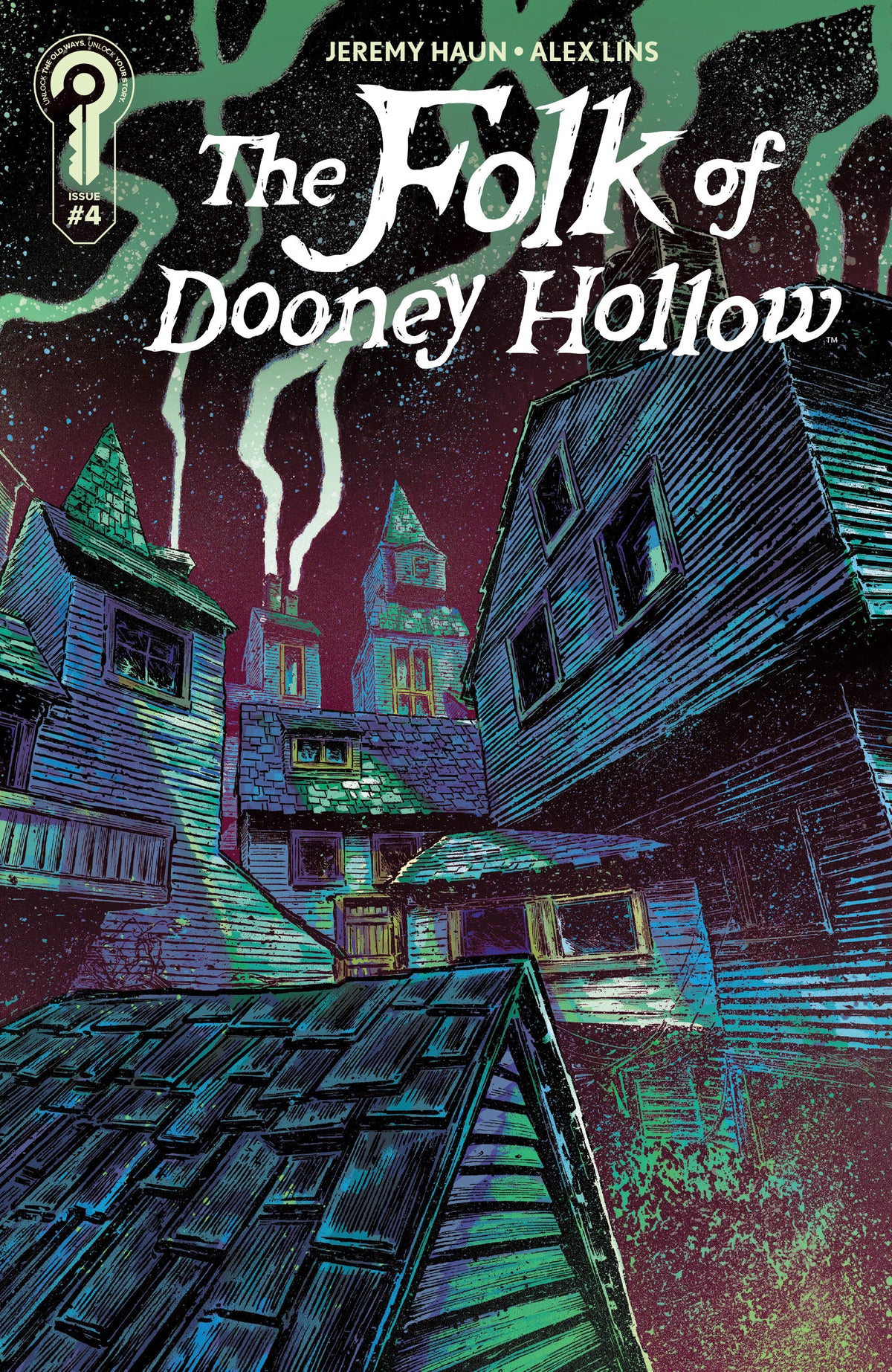 Cover of The Folk of Dooney Hollow #4 Cover A Jeremy Haun, cover art by Jeremy Haun