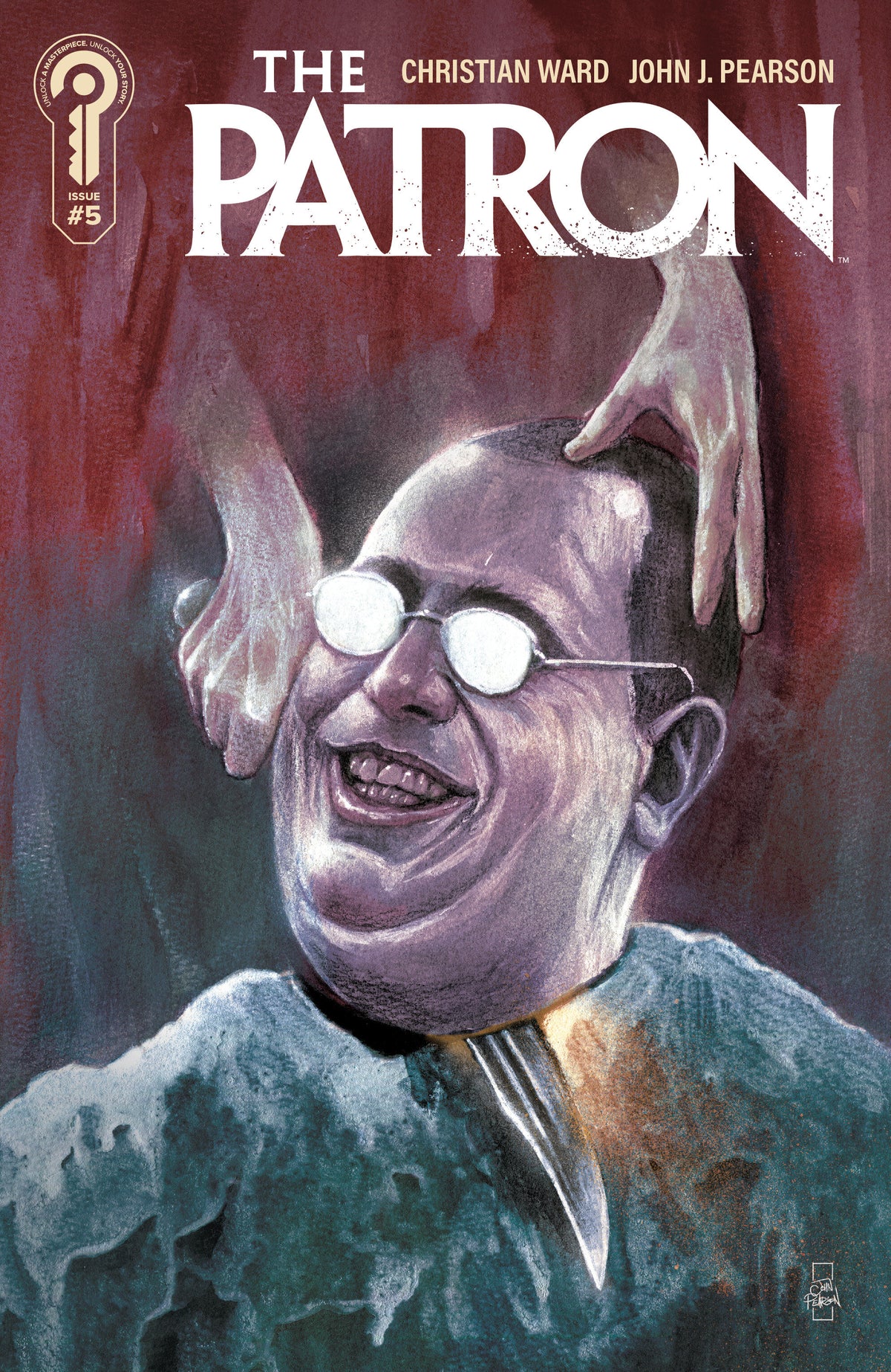Cover of The Patron #5 Cover B John J. Pearson, cover art by John J. Pearson