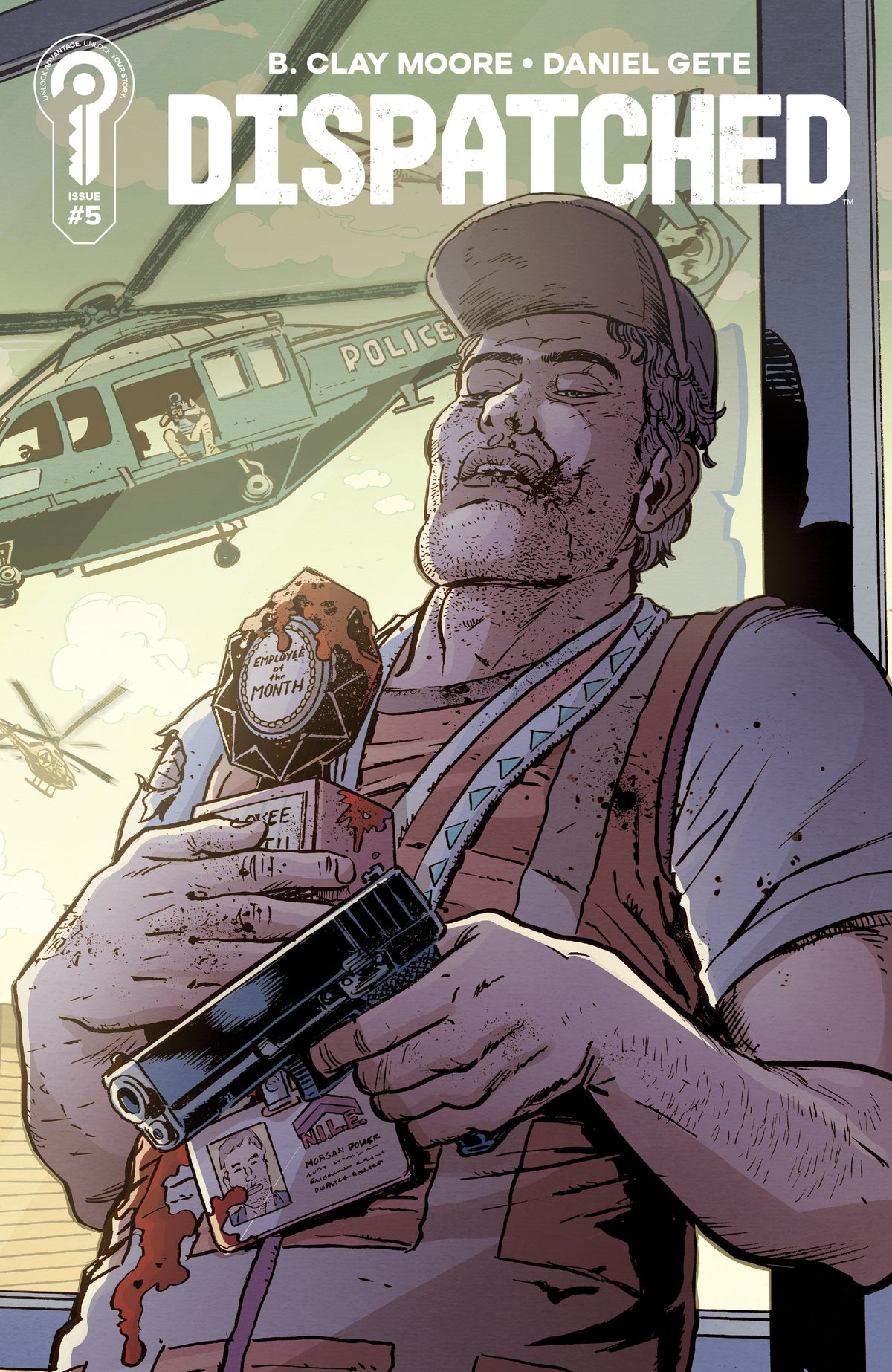 Dispatched #5 Cover B David Lapham
