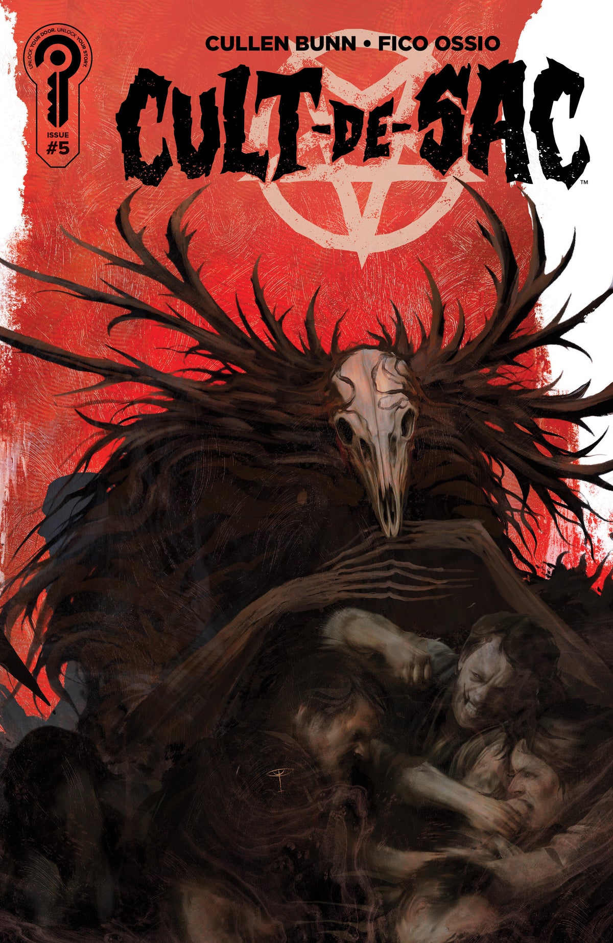 Cover of Cult-de-Sac #5 Cover B Ebrahel Lurci, cover art by Ebrahel Lurci