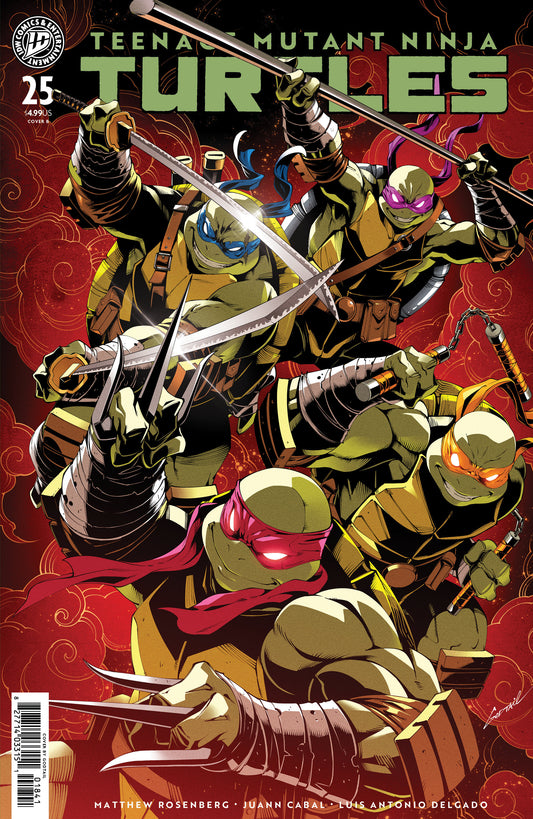 Teenage Mutant Ninja Turtles #25 Variant B (Godtail Cover Set)
