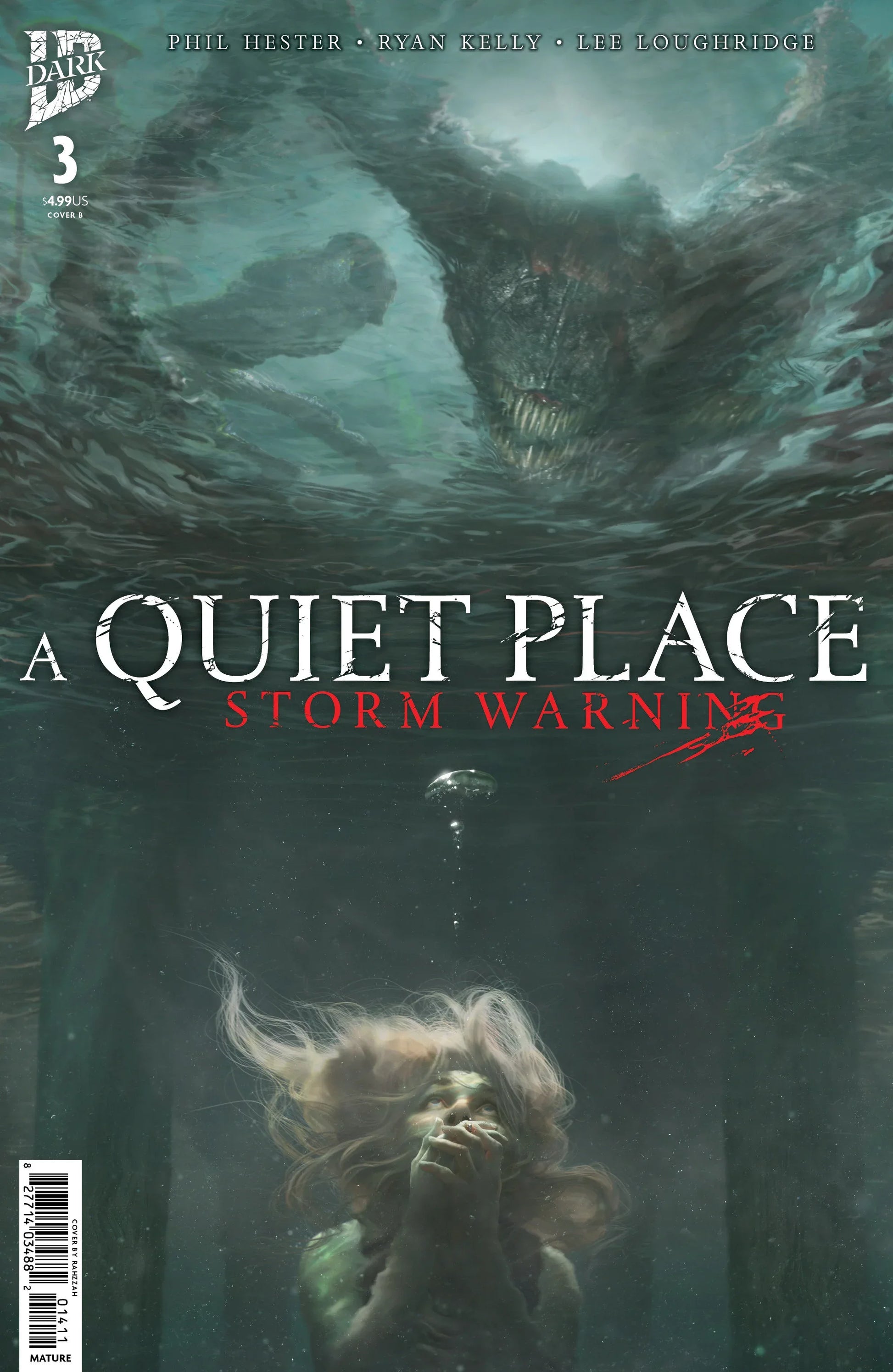 A Quiet Place: Storm Warning #3 Variant B ( Rahzzah) ---- 82771403418900321