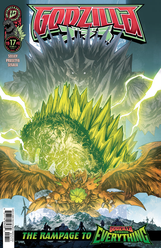 Cover of Godzilla [Kai-Sei Era] #17 Cover A (Prasetya), cover art by Hendry Prasetya