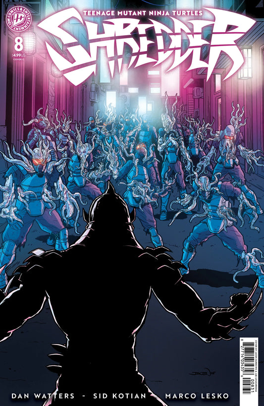 Teenage Mutant Ninja Turtles: Shredder #8 Variant C (Burrows) ---- 82771403435600831