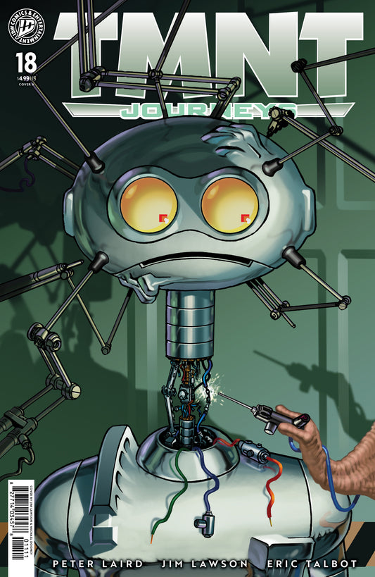 Cover of TMNT: Journeys #18 Cover A (Dooney & Lawson), cover art by Michael Dooney