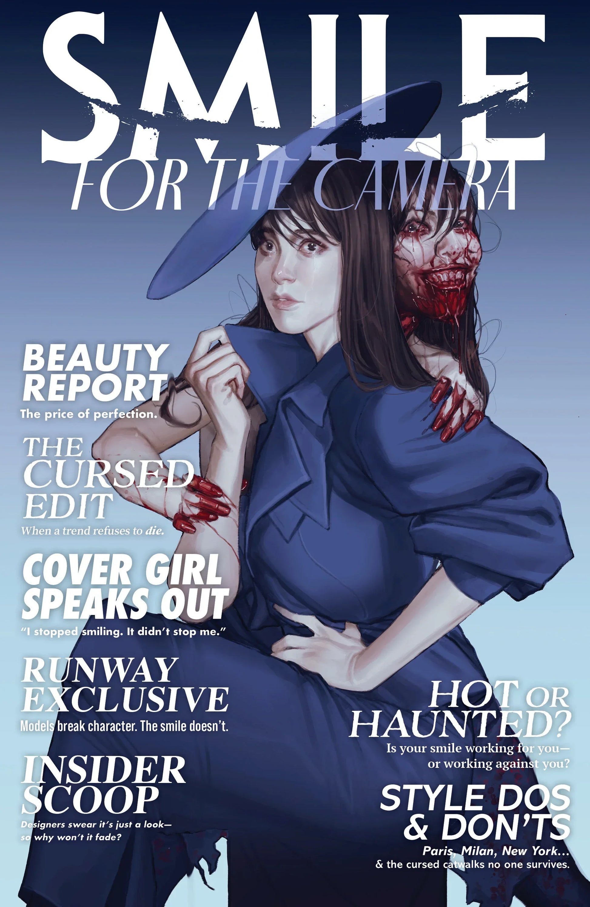 Smile: For the Camera #3 Variant C (Swaby Fashion Magazine Variant) ---- 82771403503200331