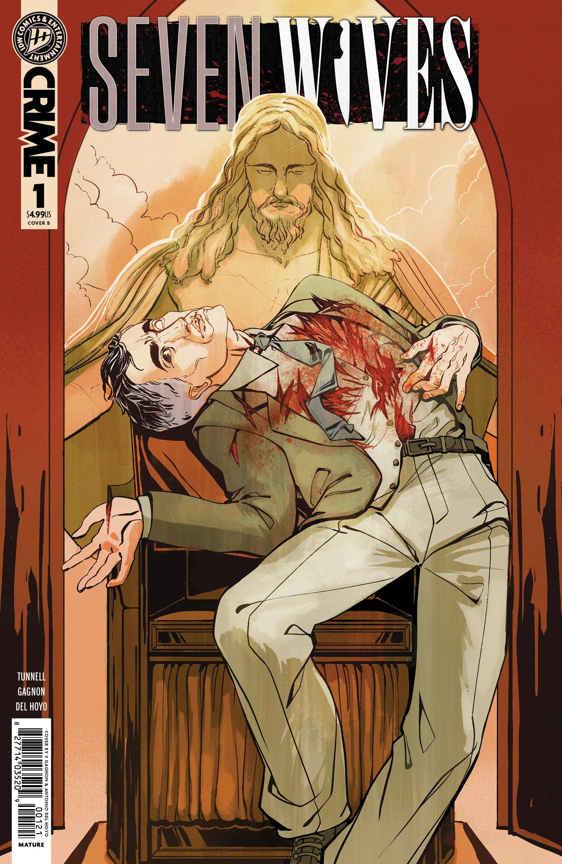 Seven Wives #1 Variant B (Gagnon) ---- 82771403520900121