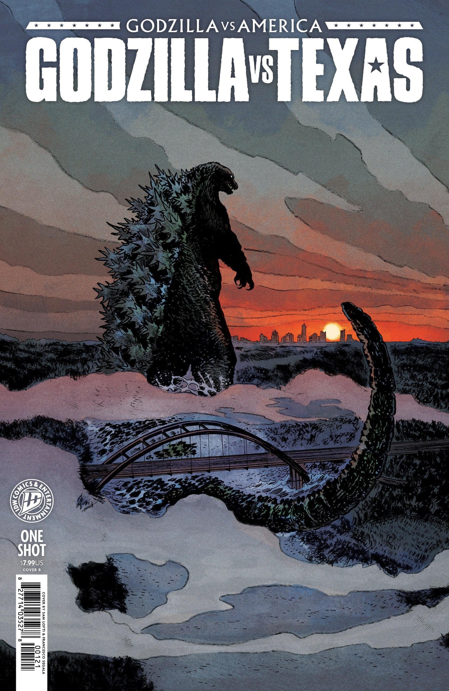 Godzilla Vs. America: Texas Variant B (Lotfi) ---- 82771403527800121