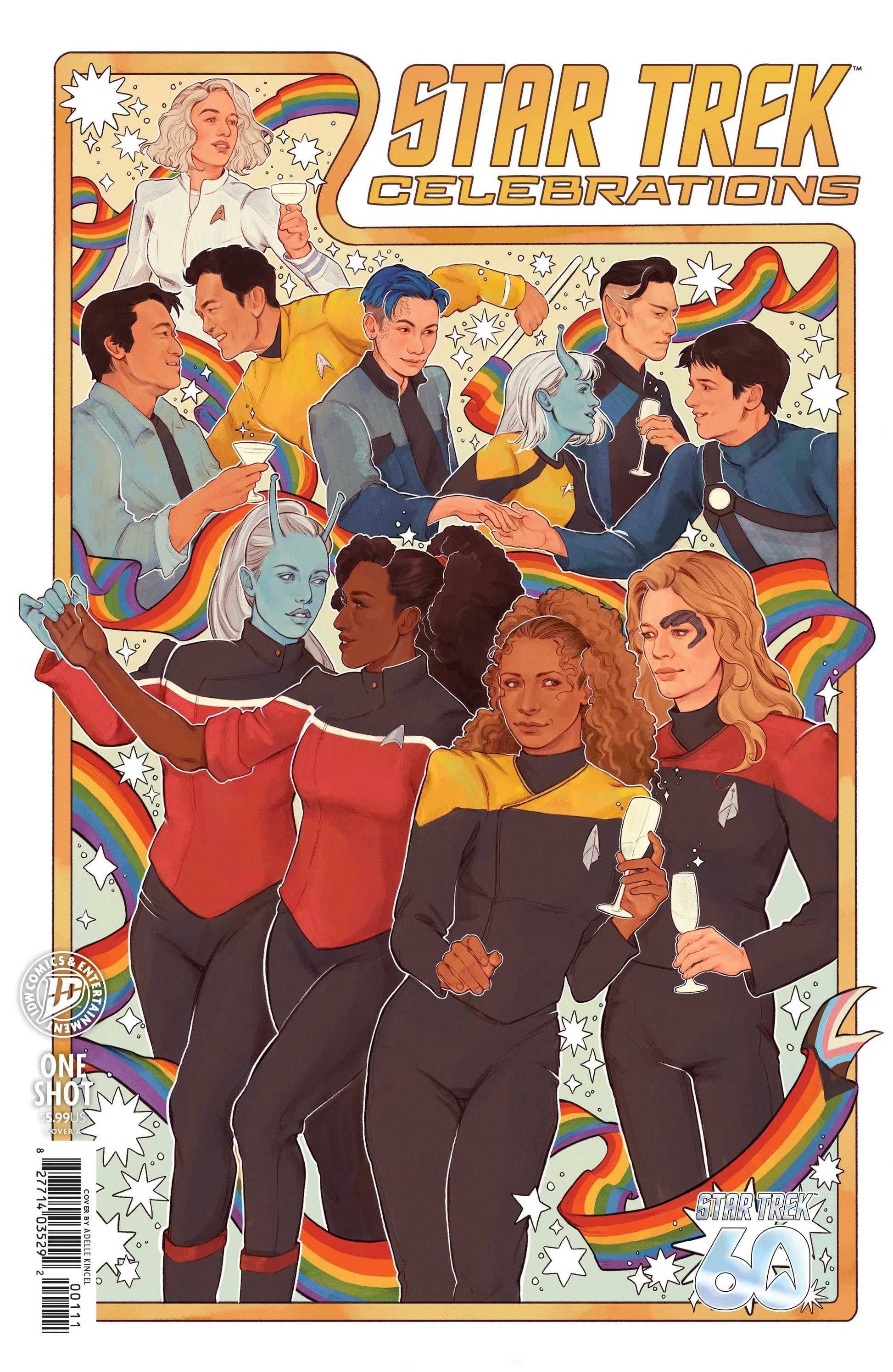 Star Trek: Celebrations 2026 Cover A (Kincel) ---- 82771403529200111