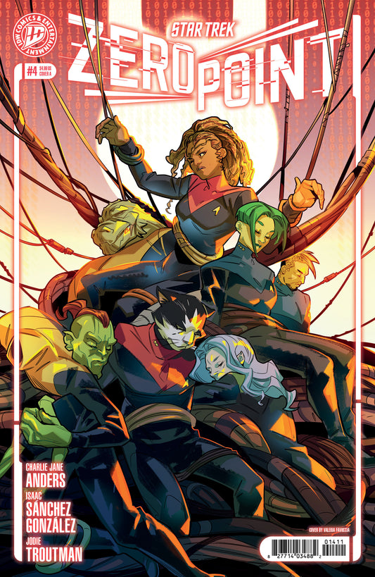 Cover of Star Trek: Zero Point #4 Cover A (Favoccia), cover art by Valeria Favoccia