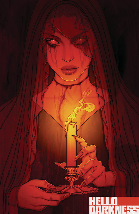 Cover of Hello Darkness #29 B Variant (Dressed, Frison), cover art by Jenny Frison