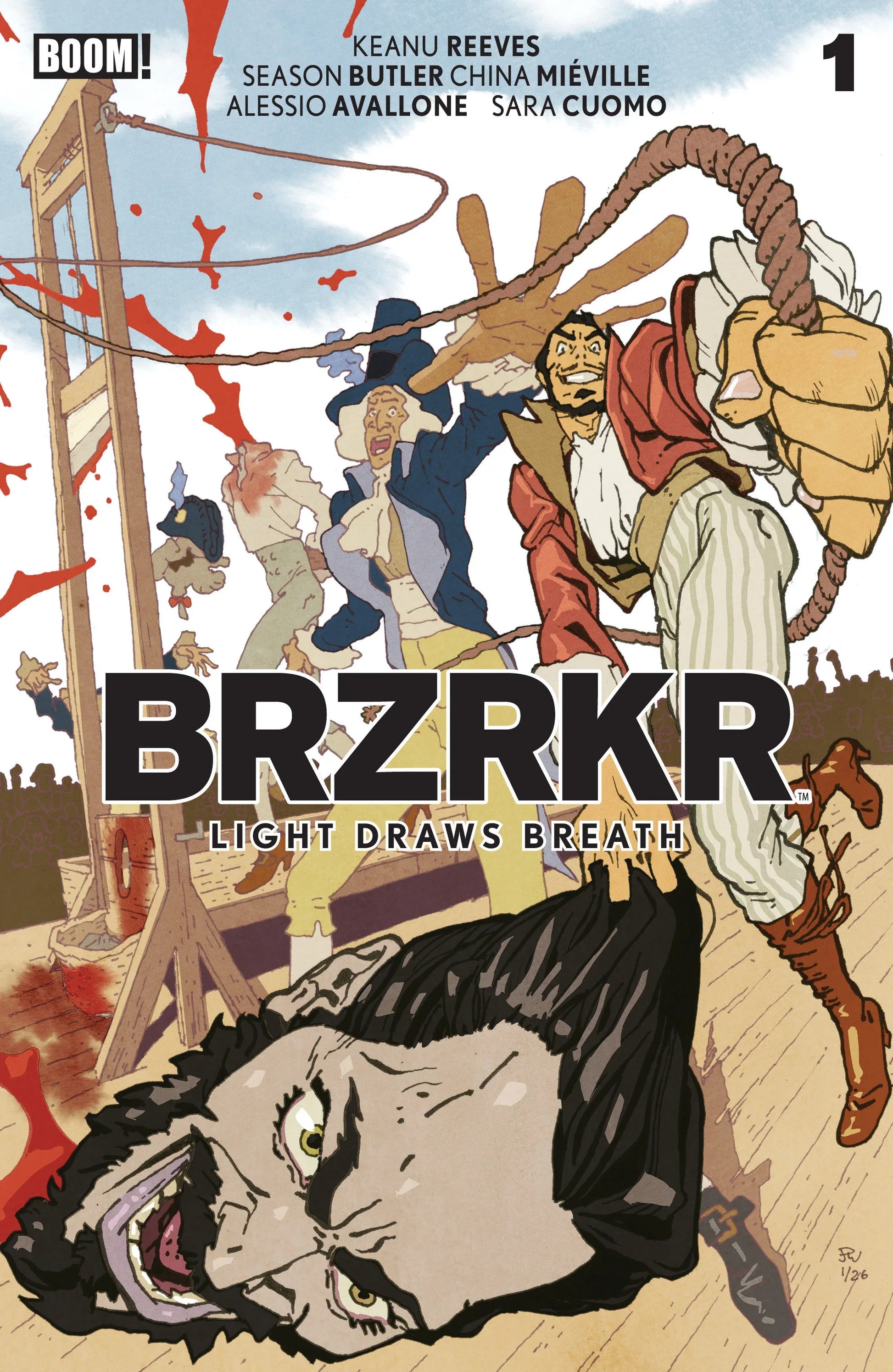 BRZRKR: Light Draws Breath #1 D Foil Variant (Full Art, Wimberly) ---- 84428401331401041