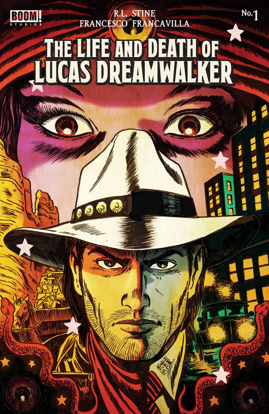 The Life and Death of Lucas Dreamwalker #1 A Main (Dressed, Francavilla) ---- 84428401332101011