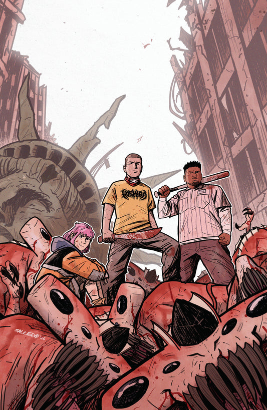 Cover of No Gods, No Masters #5 D Unlimited Variant (Full Art, Salcedo), cover art by Jacoby Salcedo