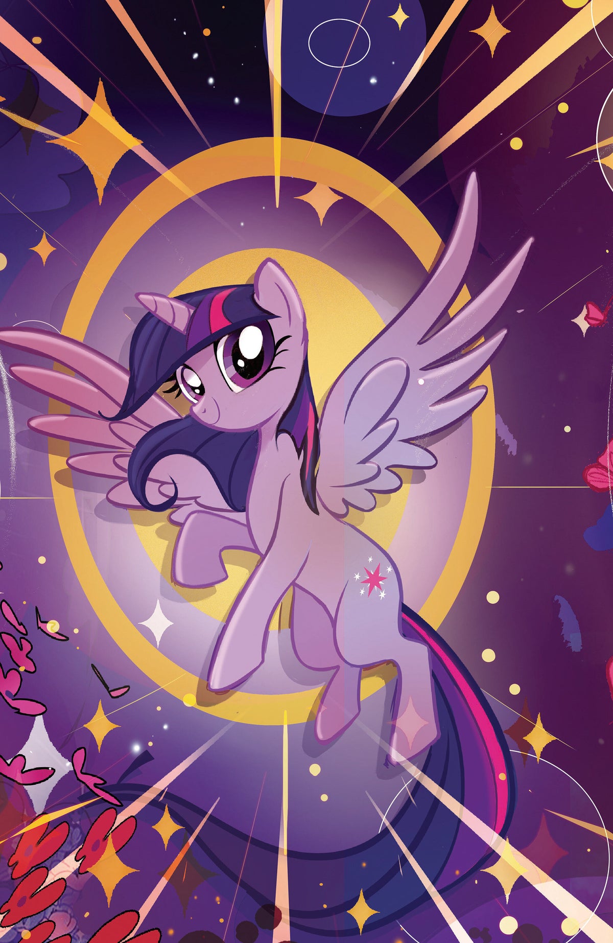 Cover of My Little Pony: Friendship is Magic (2026) #3 C Connecting Cover (Full Art, Baldari), cover art by Nicoletta Baldari