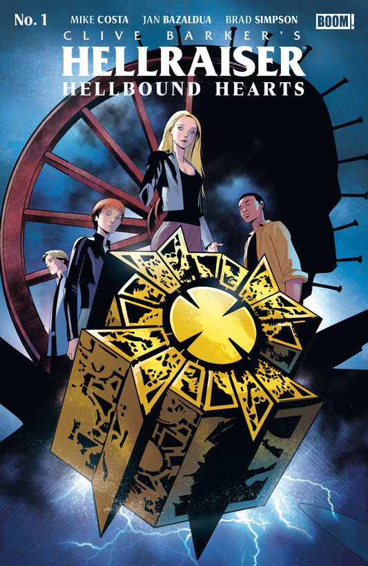 Cover of Hellraiser: Hellbound Hearts #1 B Variant (Dressed, Bazaldua), cover art by Jan Bazaldua