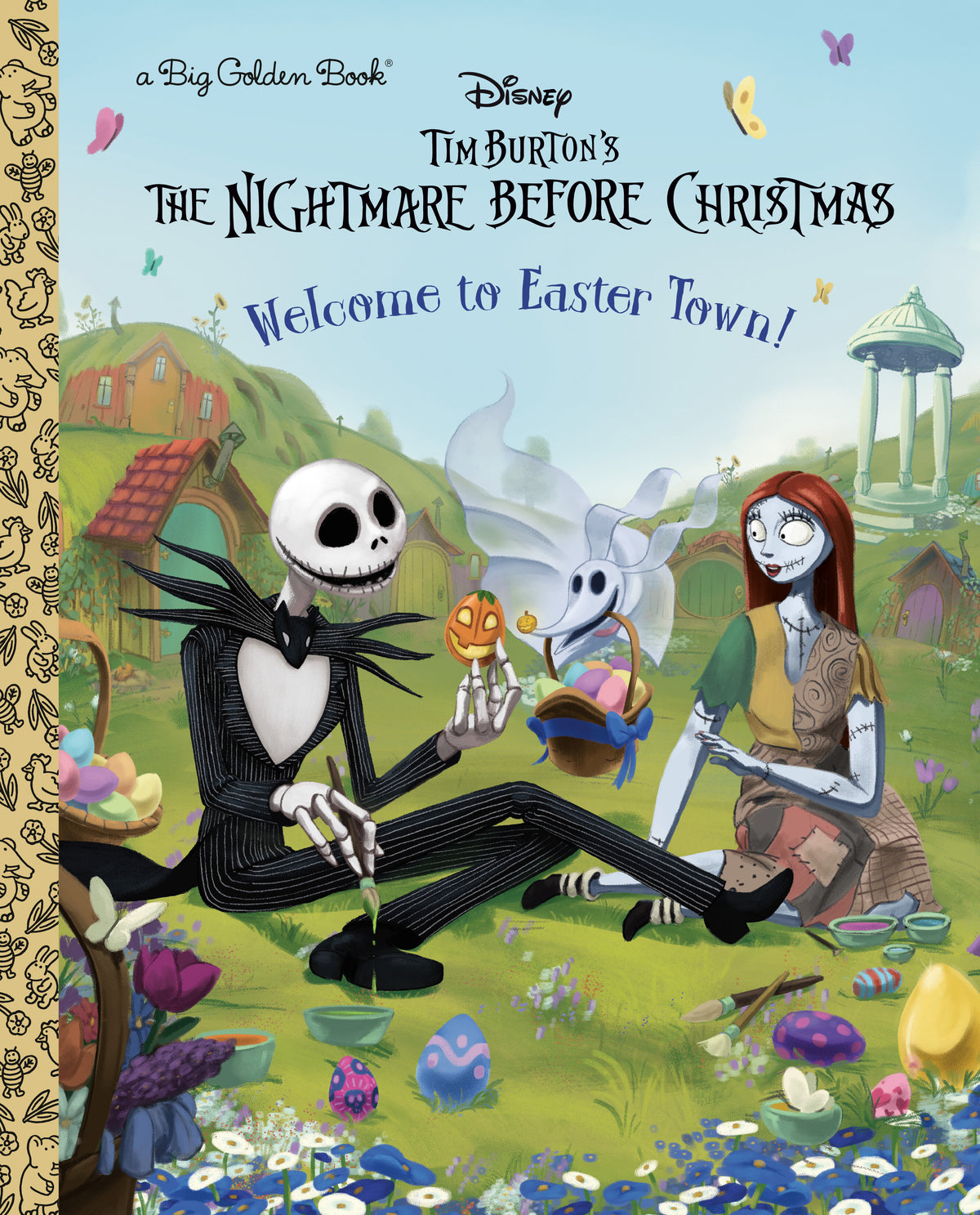 Cover of Welcome to Easter Town! (Disney Tim Burton's The Nightmare Before Christmas)