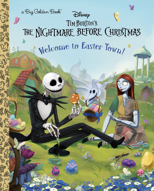 Cover of Welcome to Easter Town! (Disney Tim Burton's The Nightmare Before Christmas)