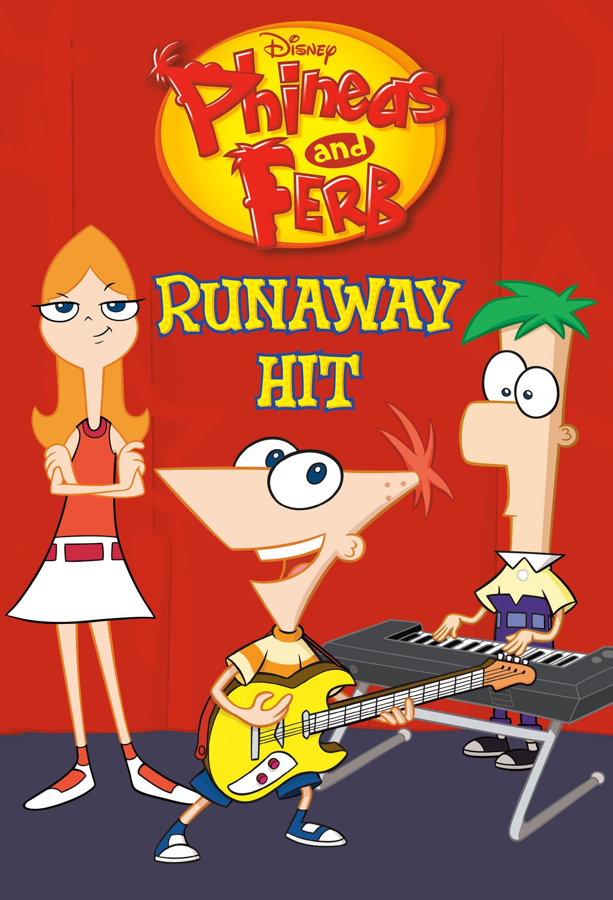 Cover of Runaway Hit (Disney Phineas and Ferb)