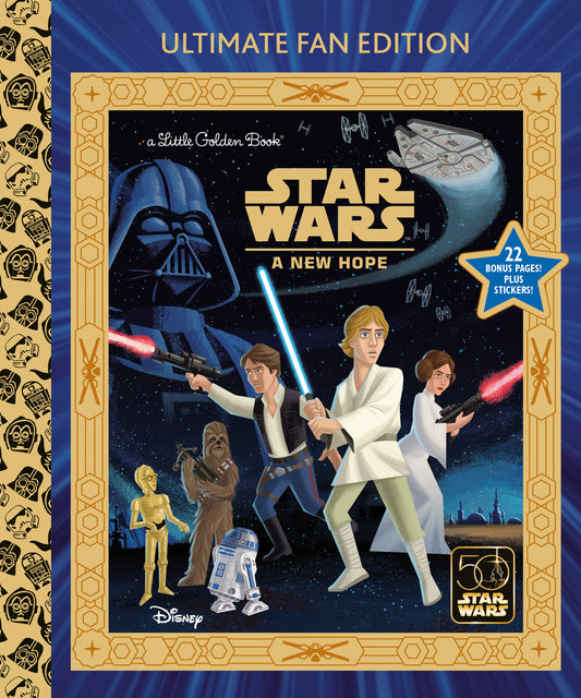 Cover of Star Wars: A New Hope: Ultimate Fan Edition Little Golden Book