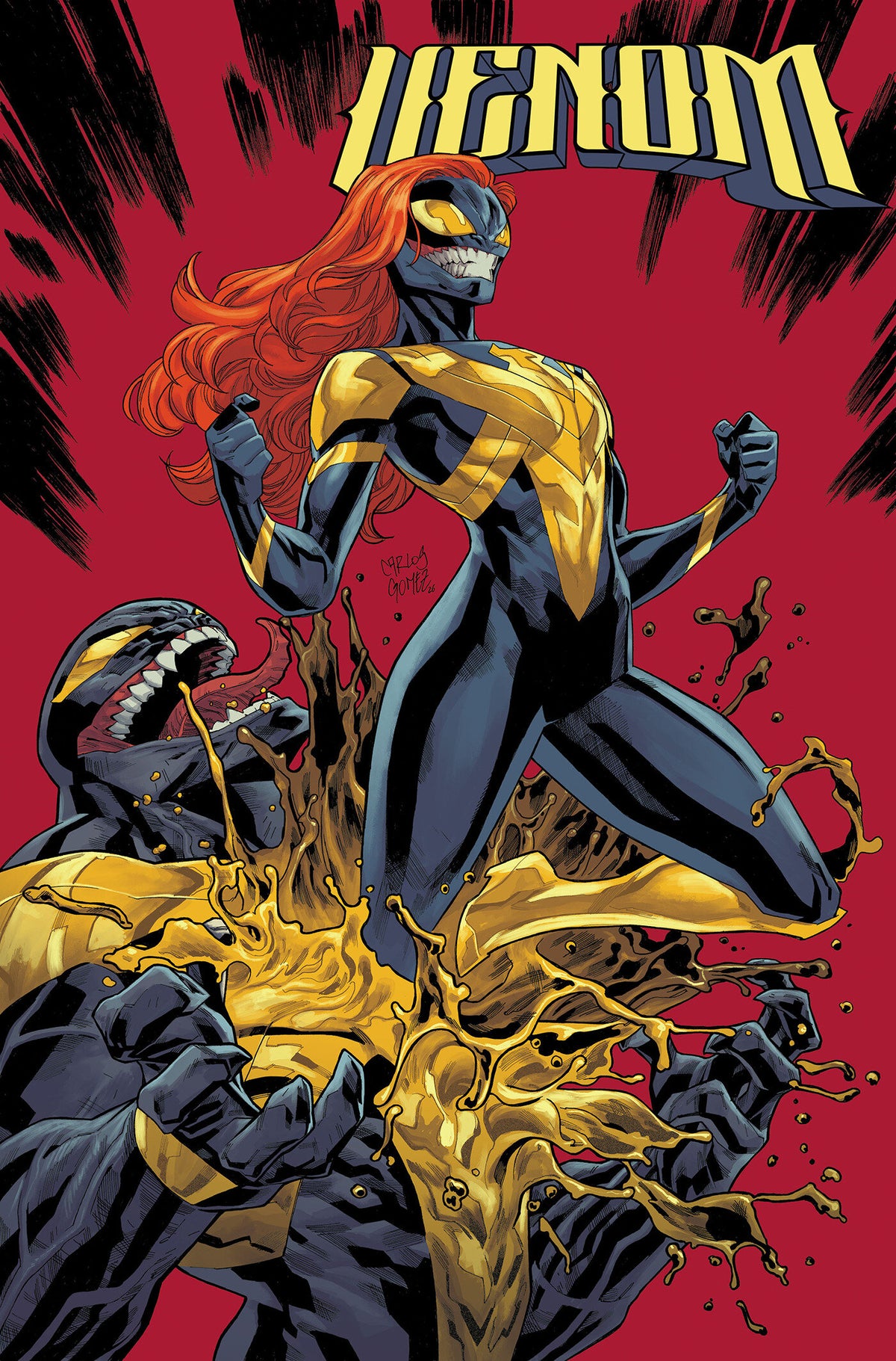 Cover of Venom Vol. 2: Coming To Terms, cover art by Carlos Gomez