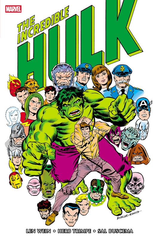 The Incredible Hulk Omnibus Vol. 4 Rich Buckler Cover