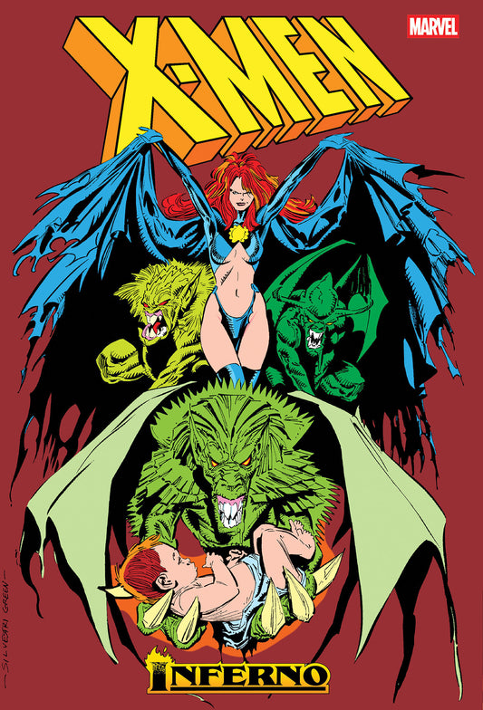 Cover of X-Men: Inferno Omnibus Marc Silvestri Goblin Queen Cover [New Printing], cover art by Marc Silvestri