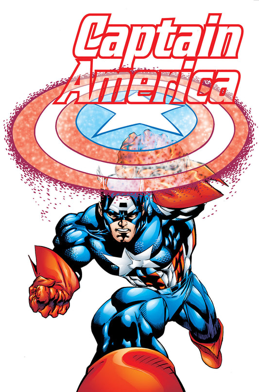 Cover of Captain America By Waid, Garney & Kubert Omnibus Andy Kubert Cover [New Printing, DM Only], cover art by Andy Kubert